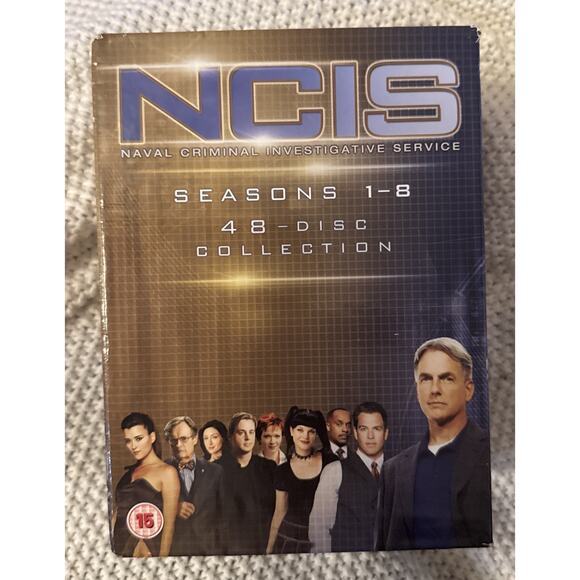 NCIS naval criminal investigative service SEASONS 1-8 48 disc DVD’s *REGION 2* - Picture 1 of 7